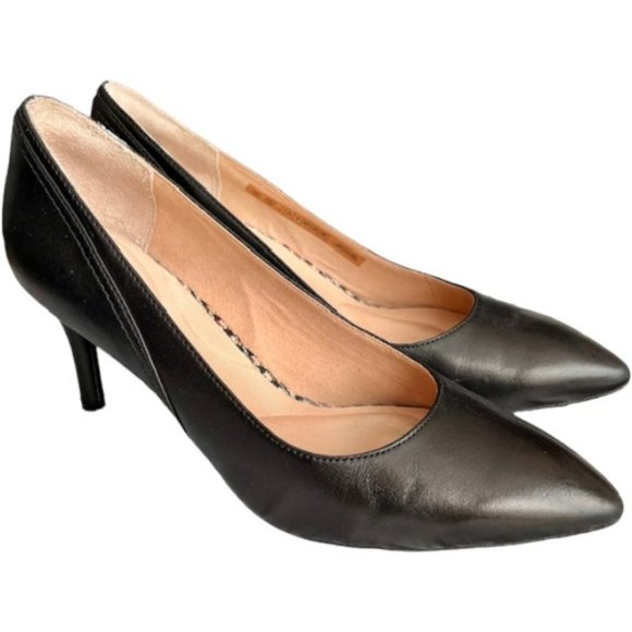 Rockport Leather Total Motion Pump 3" Heel - Black - 8.5 - Picture 4 of 12